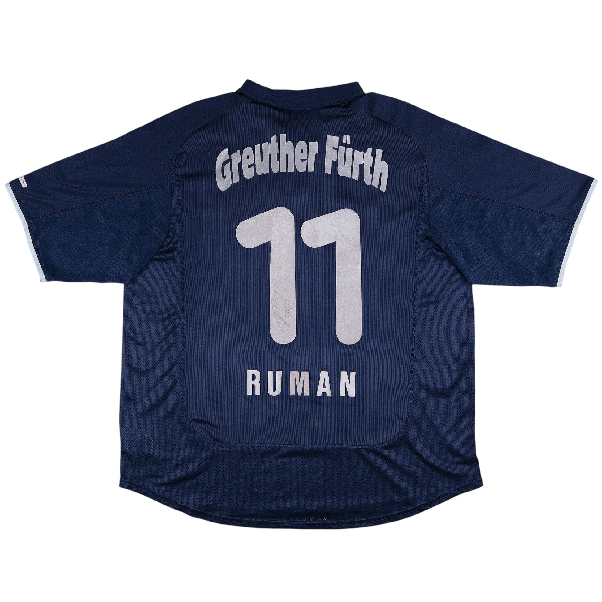 2000-01 Greuther Furth Ruman Signed Home Jersey - (XL) | Nike