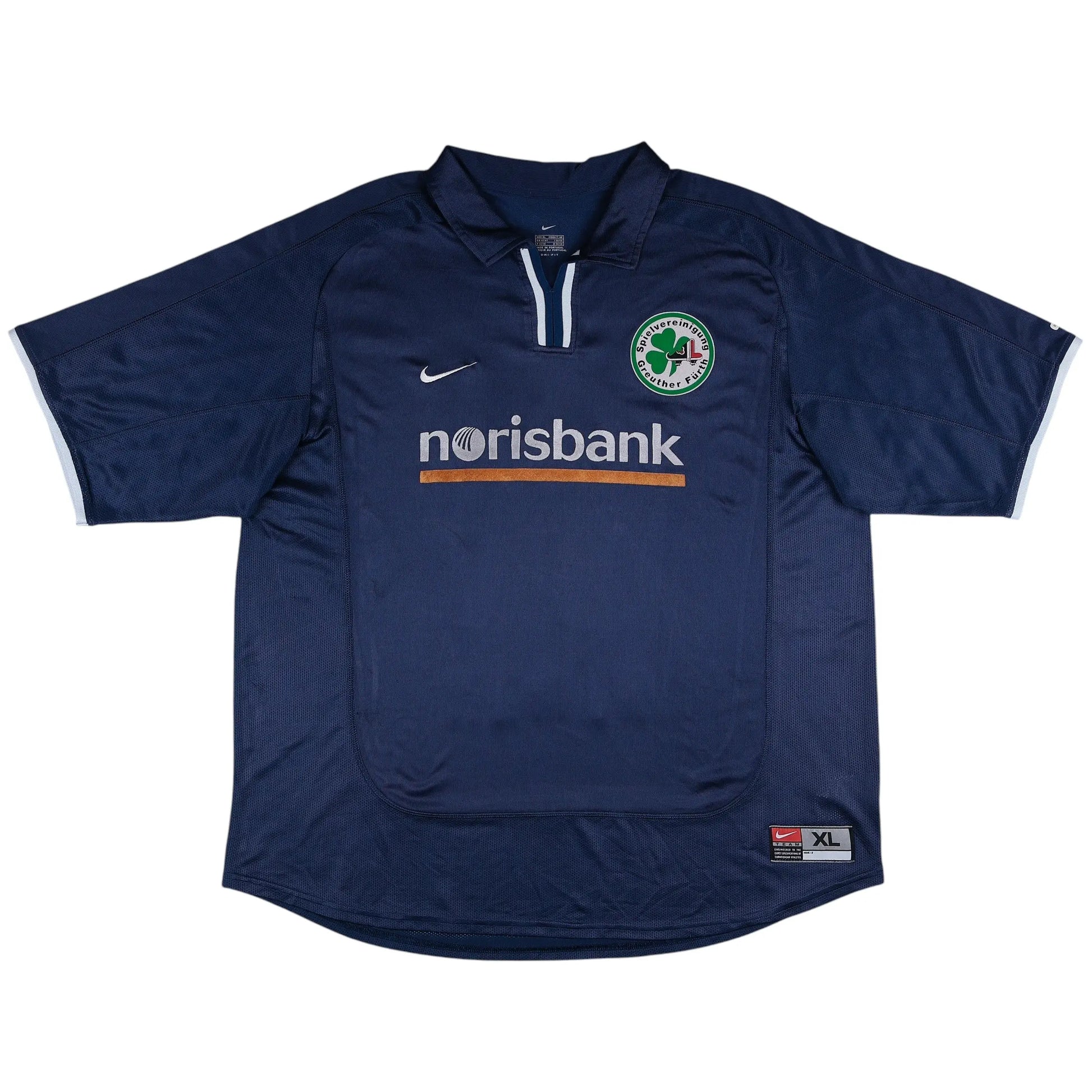 2000-01 Greuther Furth Ruman Signed Home Jersey - (XL) | Nike