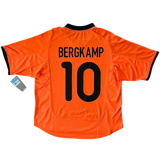 2000-01 Netherlands Bergkamp Home Jersey NWT - (M) | Nike