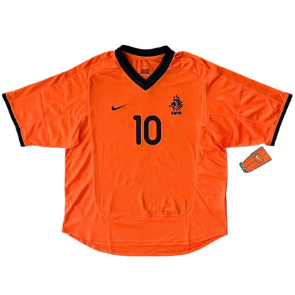 2000-01 Netherlands Bergkamp Home Jersey NWT - (M) | Nike