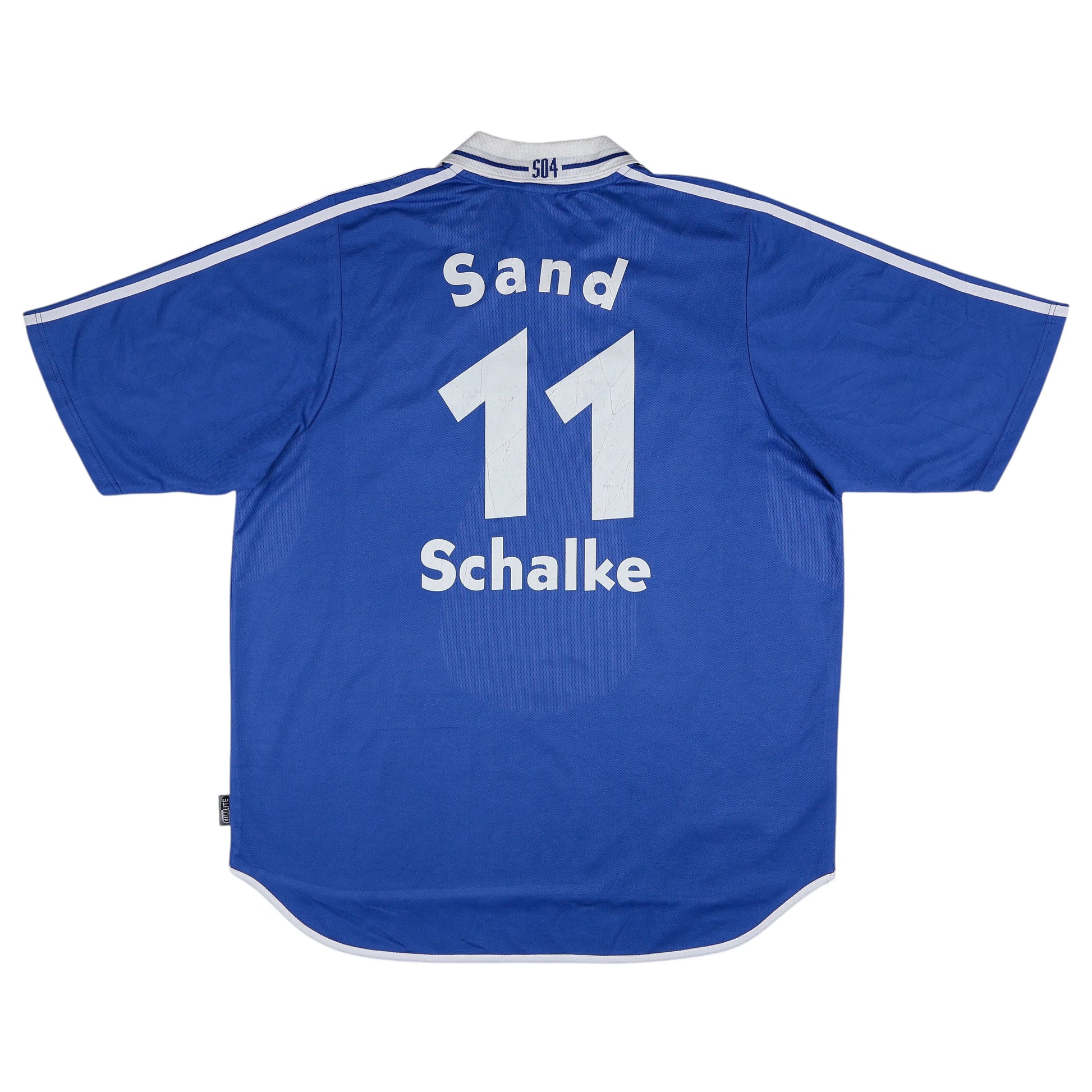 2000-01 Schalke Sand Home Jersey - (XL) | Adidas