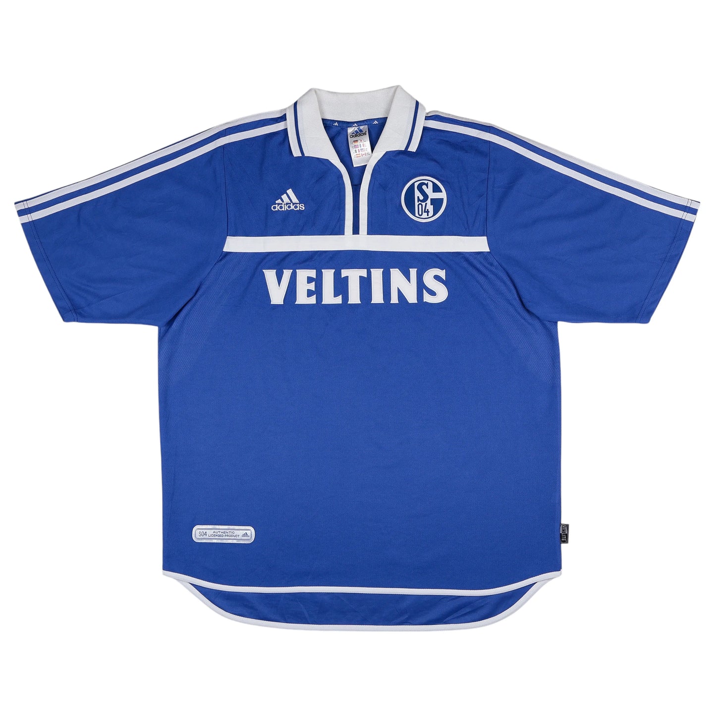 2000-01 Schalke Sand Home Jersey - (XL) | Adidas