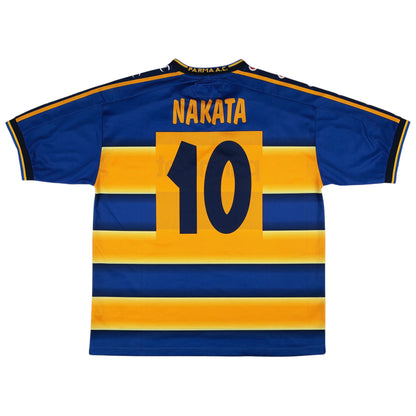 2002-03 Parma Nakata Home Jersey - (L) | Champion