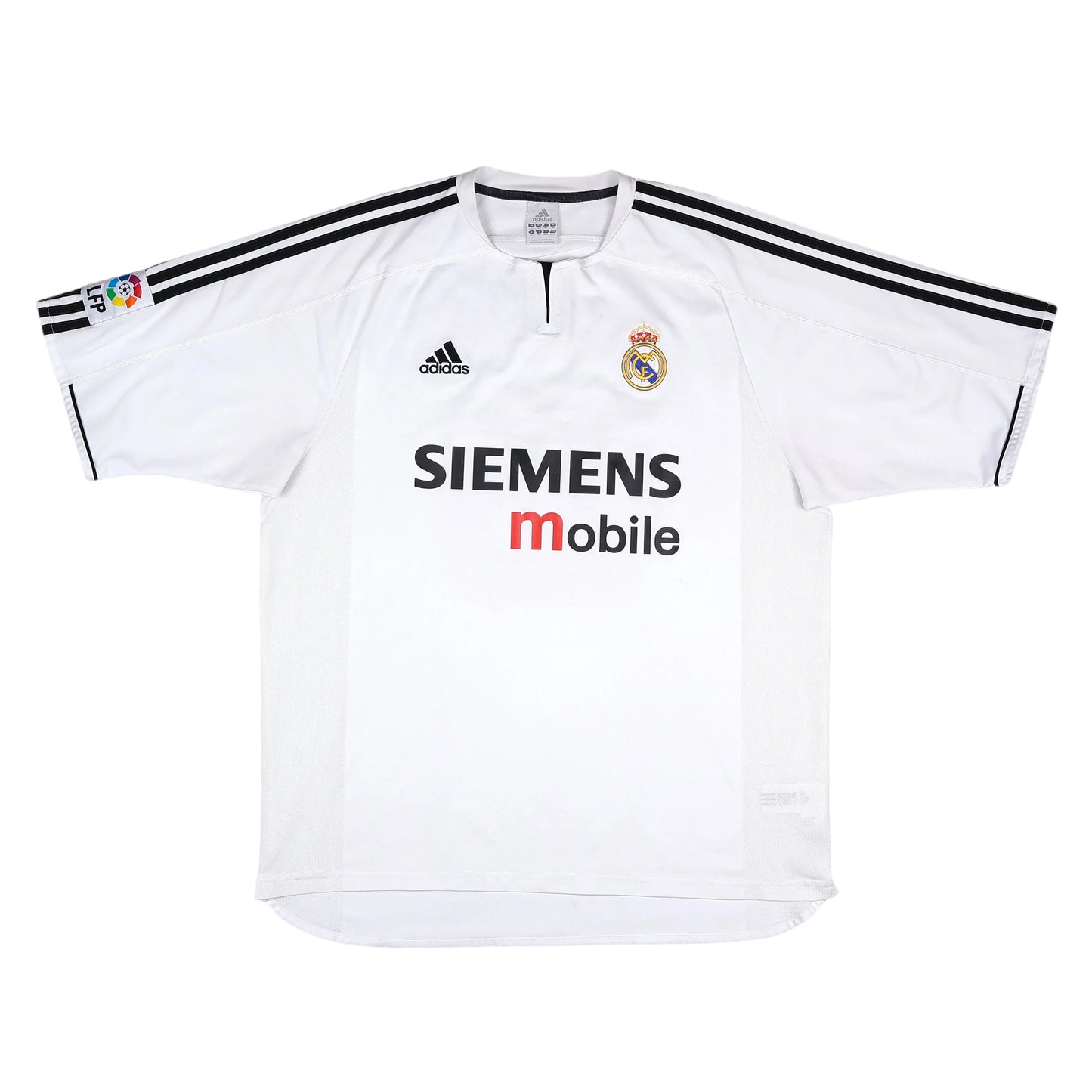 2003-04 Real Madrid Beckham Home Jersey - (XL) | Adidas