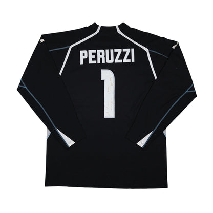 2005-06 Lazio Peruzzi Match Issue/Worn Signed Goalkeeper Jersey - (XXL) | Puma