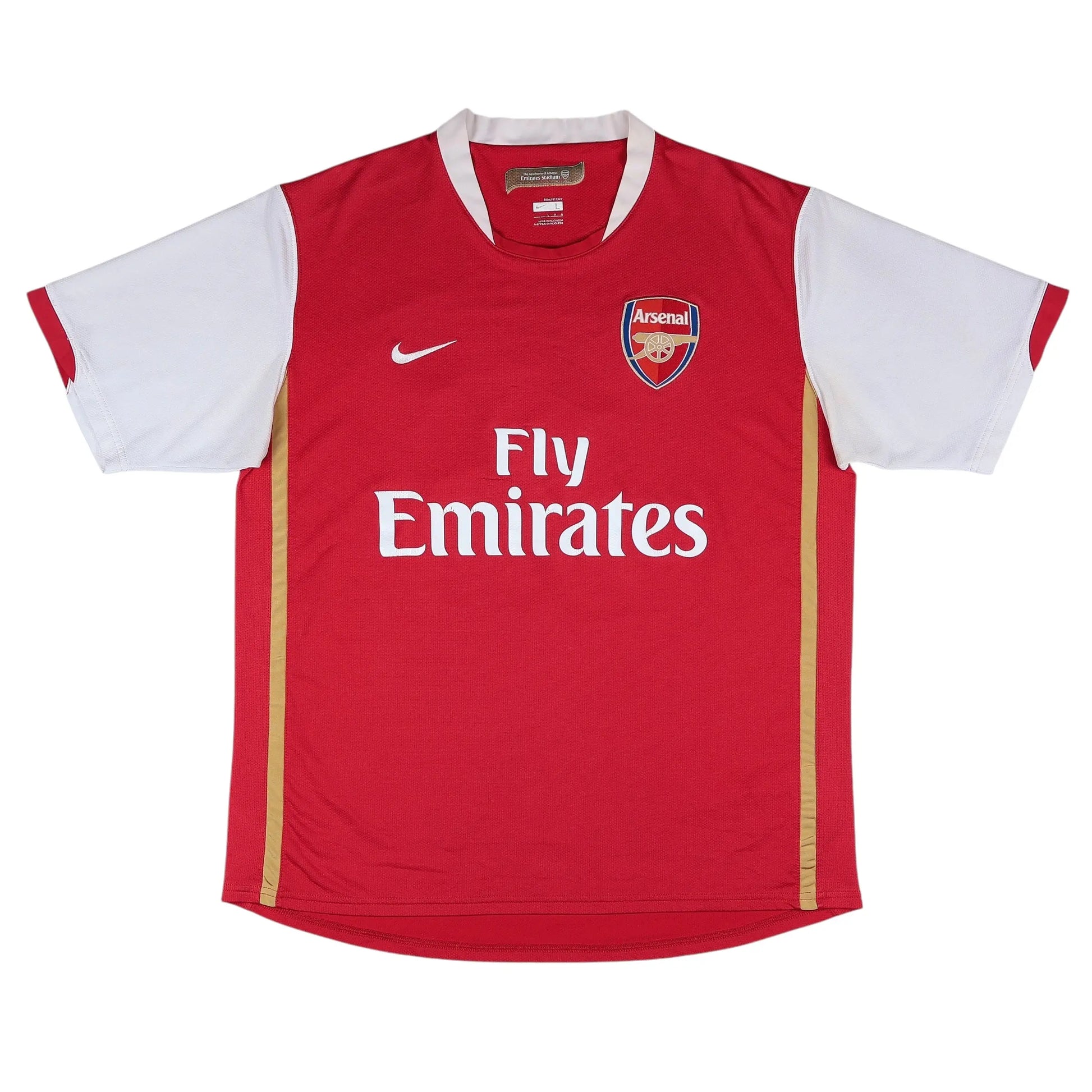 2006-08 Arsenal Home Jersey #27 - (L) | Nike