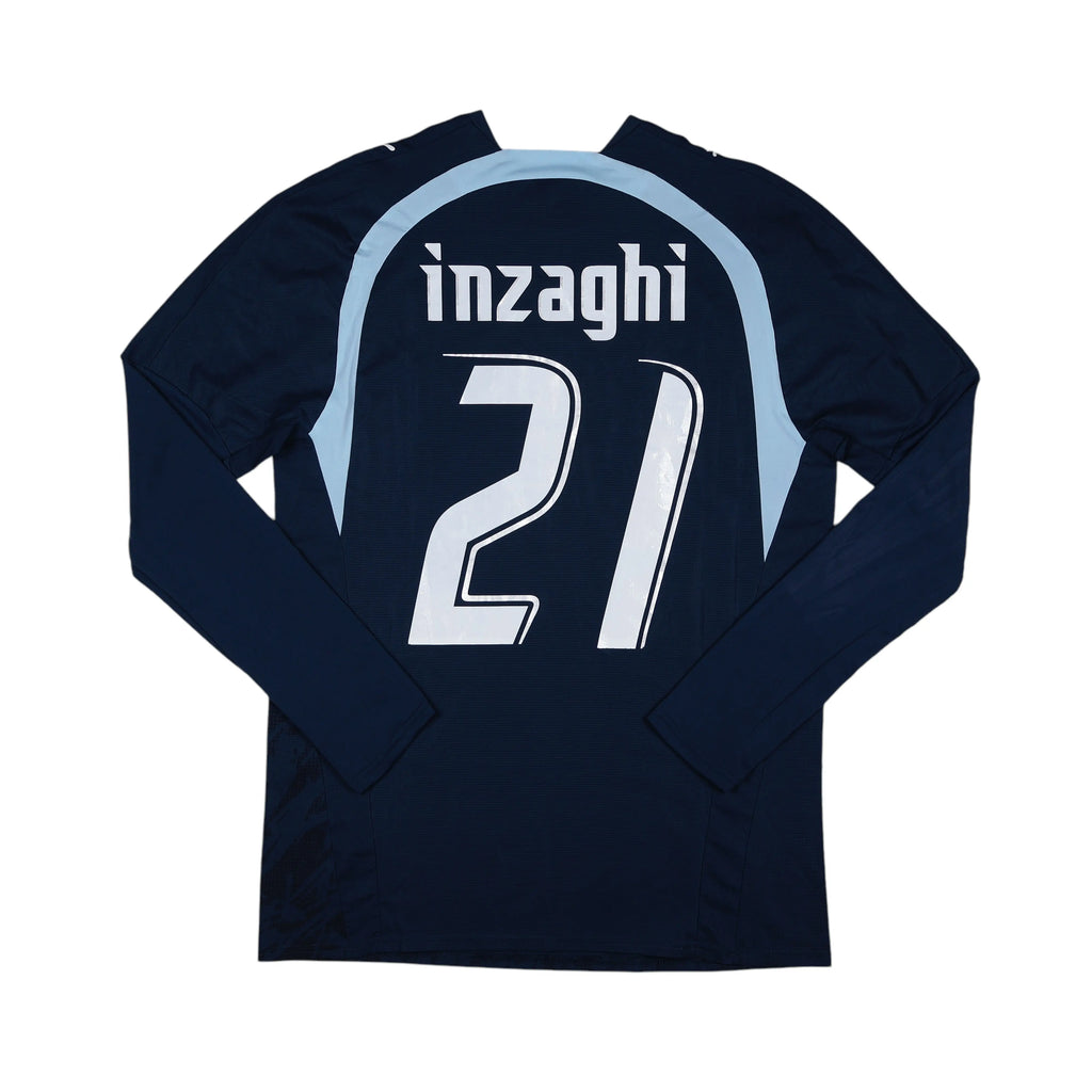 2006-08 Lazio Inzaghi Match Issue/Worn Third Jersey - (L) | Puma