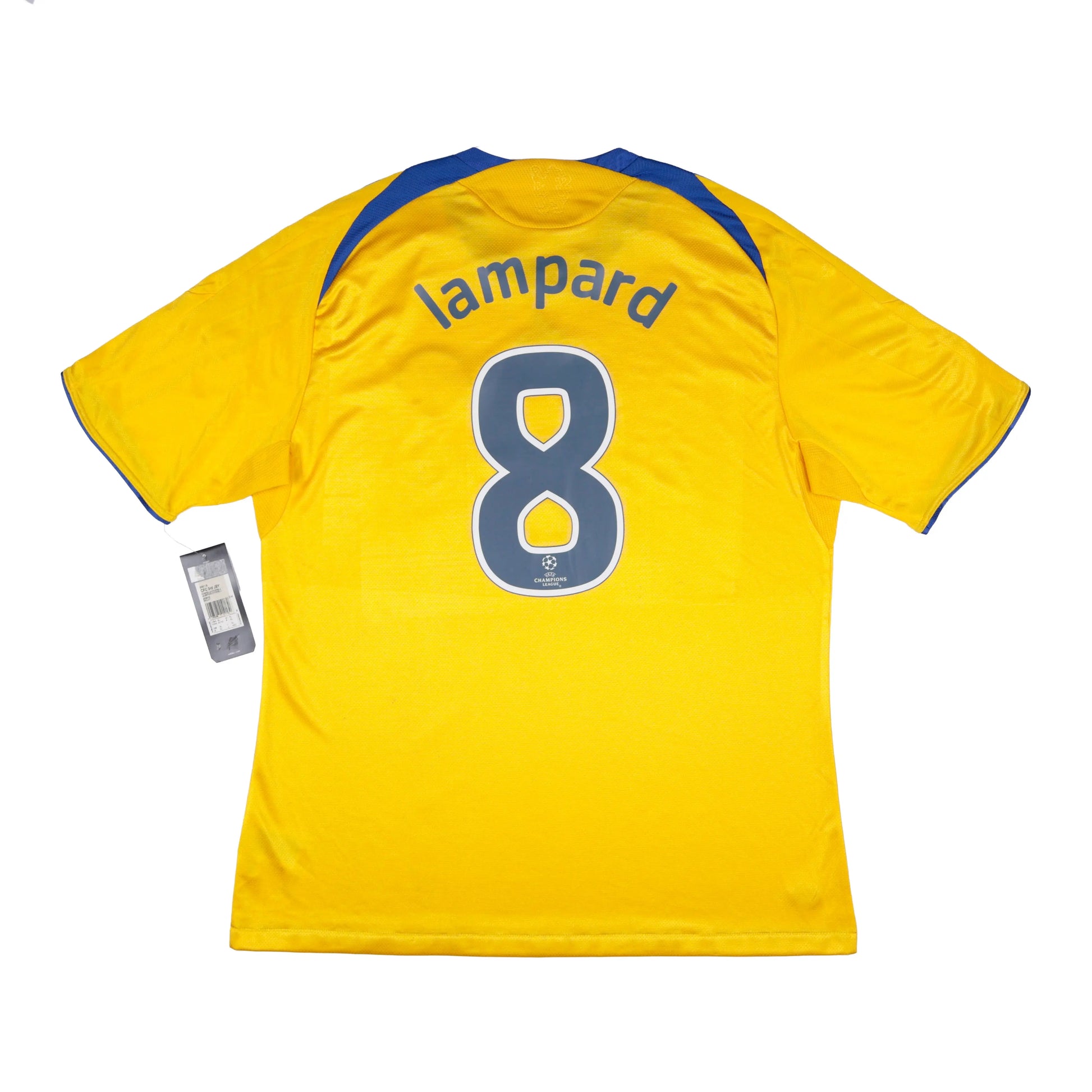 2008-09 Chelsea Lampard CL Third Jersey NWT - (XL) | Adidas