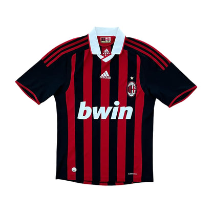 2009-10 AC Milan Home Jersey - (S) | Adidas