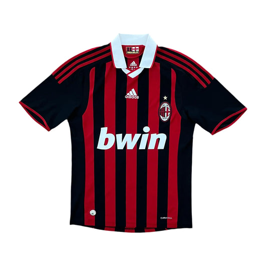 2009-10 AC Milan Home Jersey - (S) | Adidas