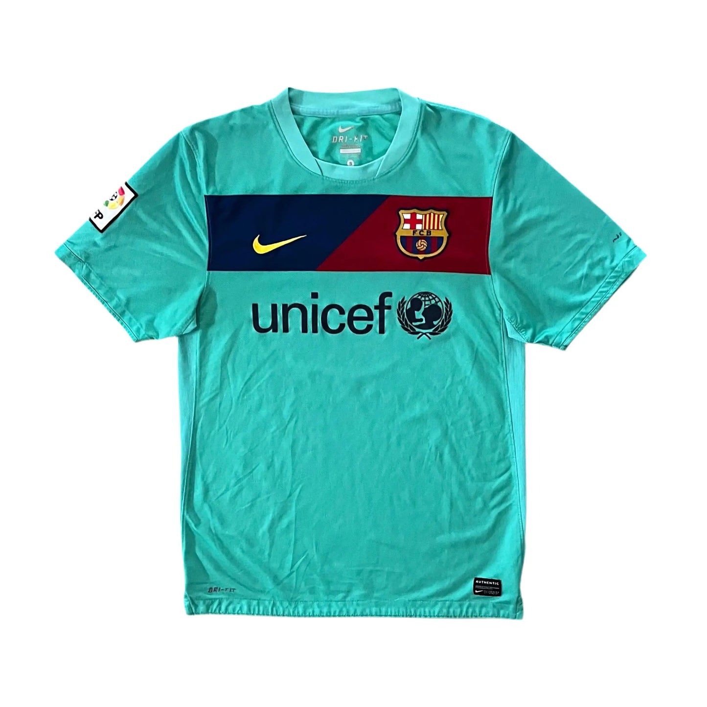 2010-11 Barcelona Away Jersey - (S) | Nike