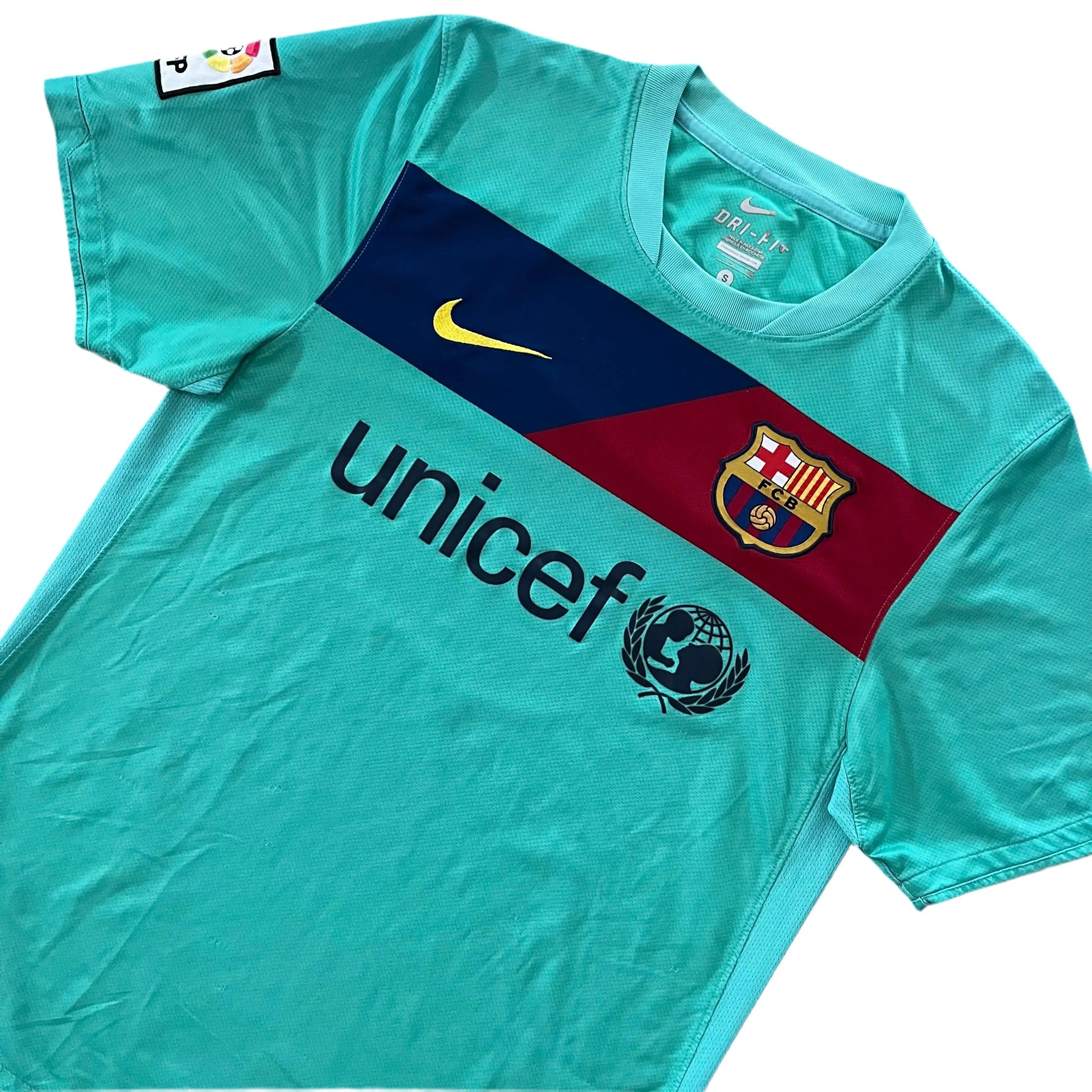 2010-11 Barcelona Away Jersey - (S) | Nike