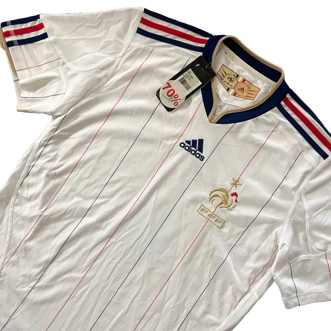 2010-11 France Away Jersey NWT - (M) | Adidas