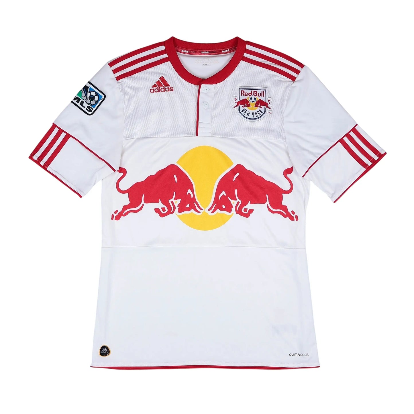 2010-11 New York Red Bulls Home Jersey - (S) | Adidas