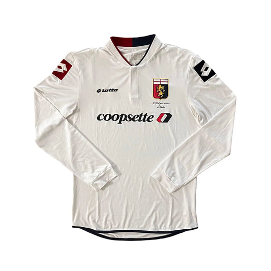 2013-14 Genoa L/S Away Jersey - (XL) | Lotto