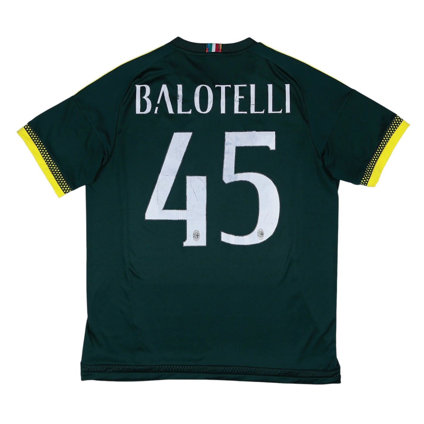 2015-16 AC Milan Balotelli Third Jersey - (L) | Adidas