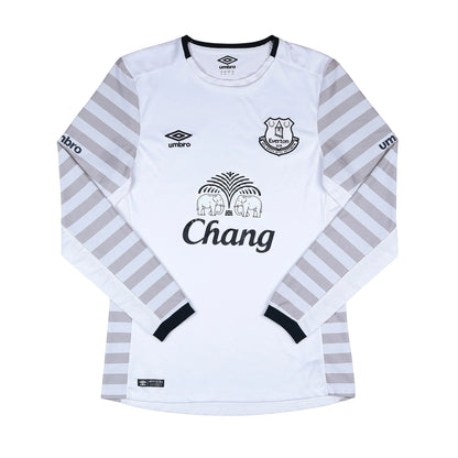 2015-16 Everton L/S Away Jersey - (M) | Umbro