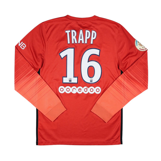 2015-16 PSG Trapp Goalkeeper Jersey - (S) | Nike