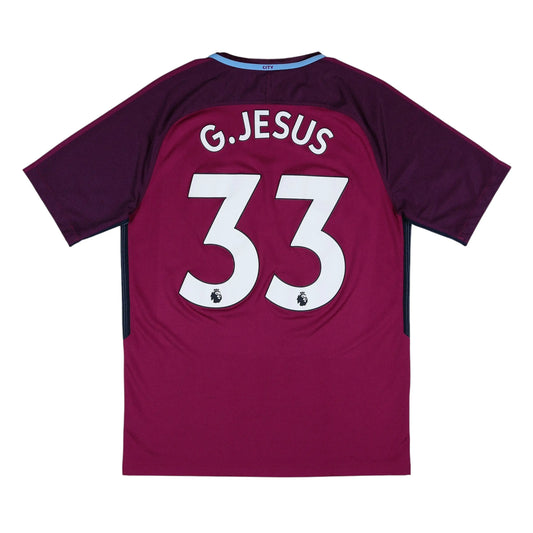 2017-18 Manchester City Jesus Away Jersey - (M) | Nike