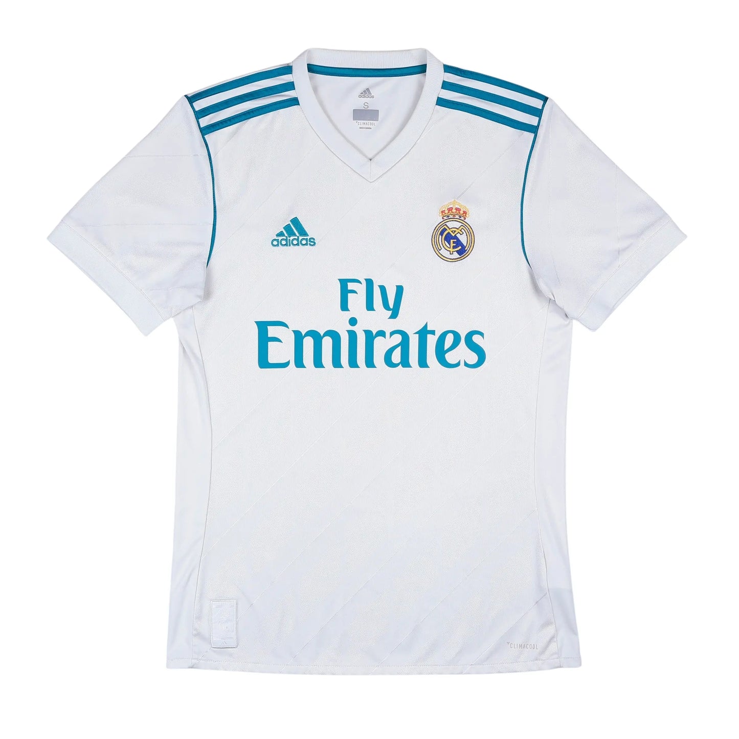 2017-18 Real Madrid Home Jersey - (S) | Adidas