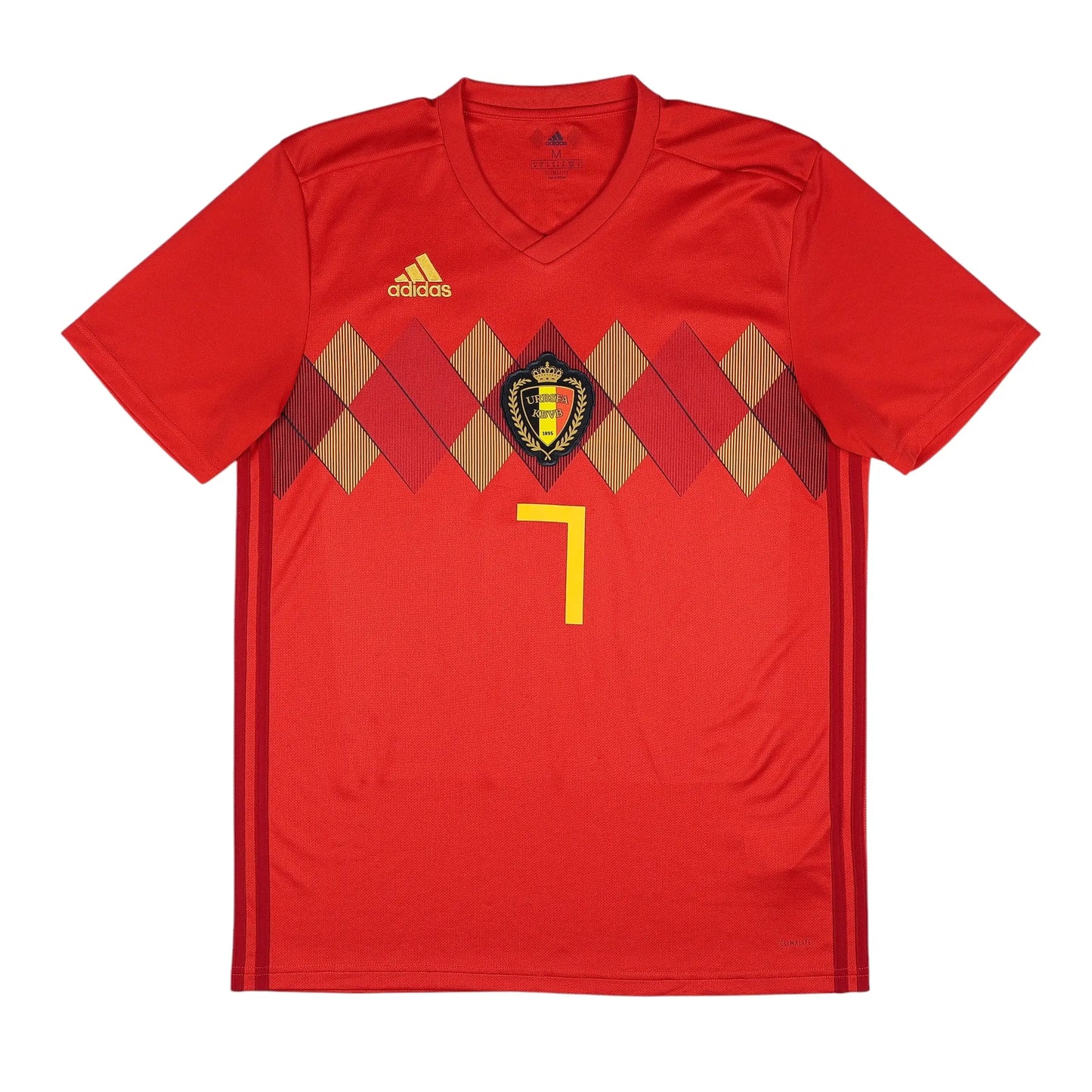 2018-19 Belgium De Bruyne Home Jersey - (M) | Adidas