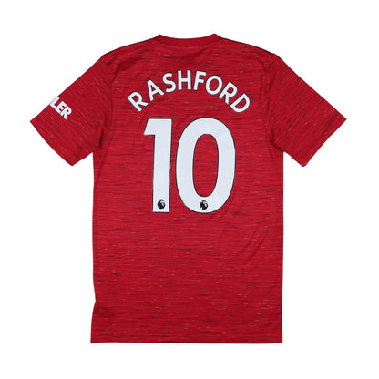 2020-21 Manchester United Rashford Home Jersey - (S) | Adidas