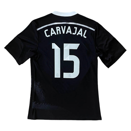 2014-15 Real Madrid Carvajal Yohji Yamamoto Third Jersey - (L) | Adidas| Added Time Kits Vintage Soccer Jersey Shop