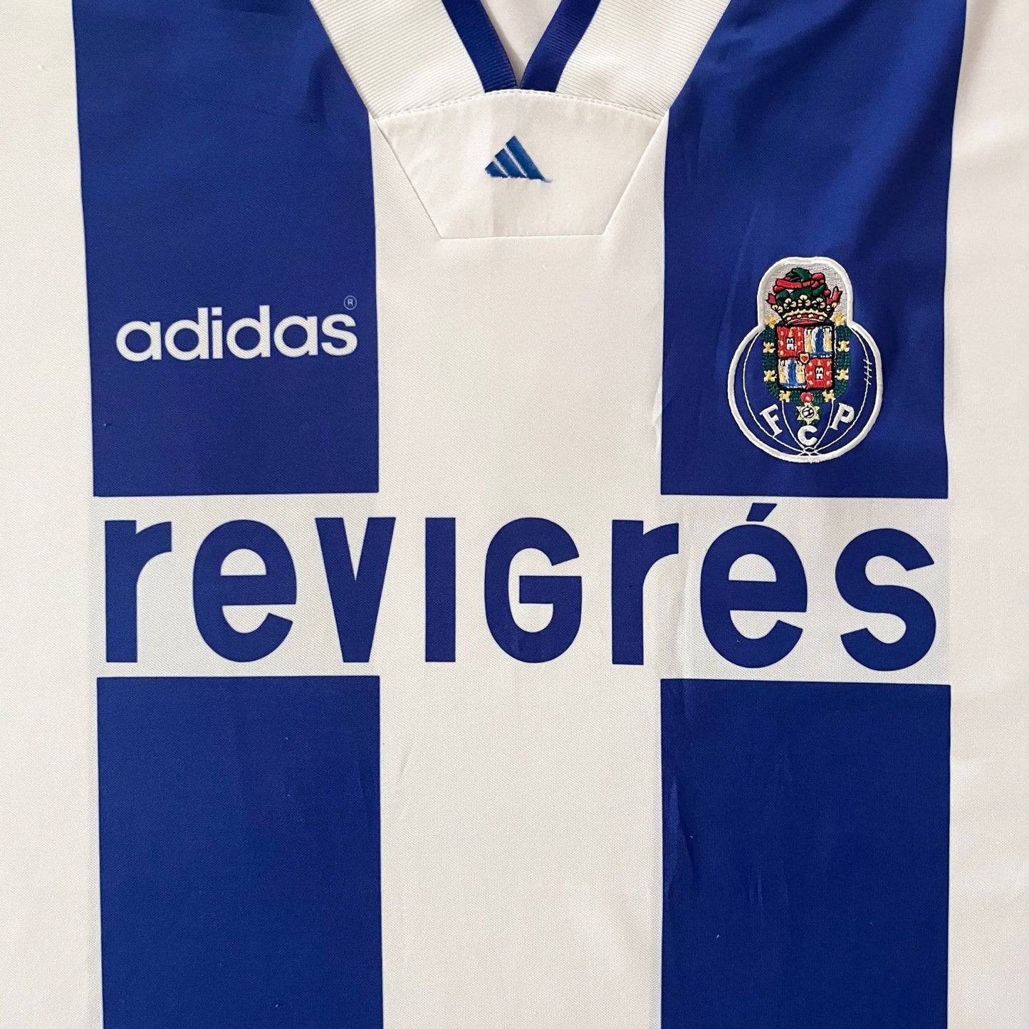 1994-95 Porto Home Jersey - (XXL) | Adidas| Added Time Kits Vintage Soccer Jersey Shop