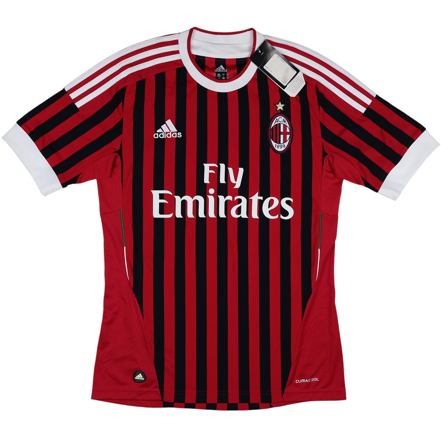 2012-13 AC Milan Home Jersey NWT - (S) | Football Shirt Union | Vintage Soccer Jersey Shop