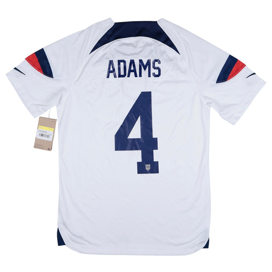 2022-23 USA Home Adams Jersey NWT - (S) | Football Shirt Union | Vintage Soccer Jersey Shop