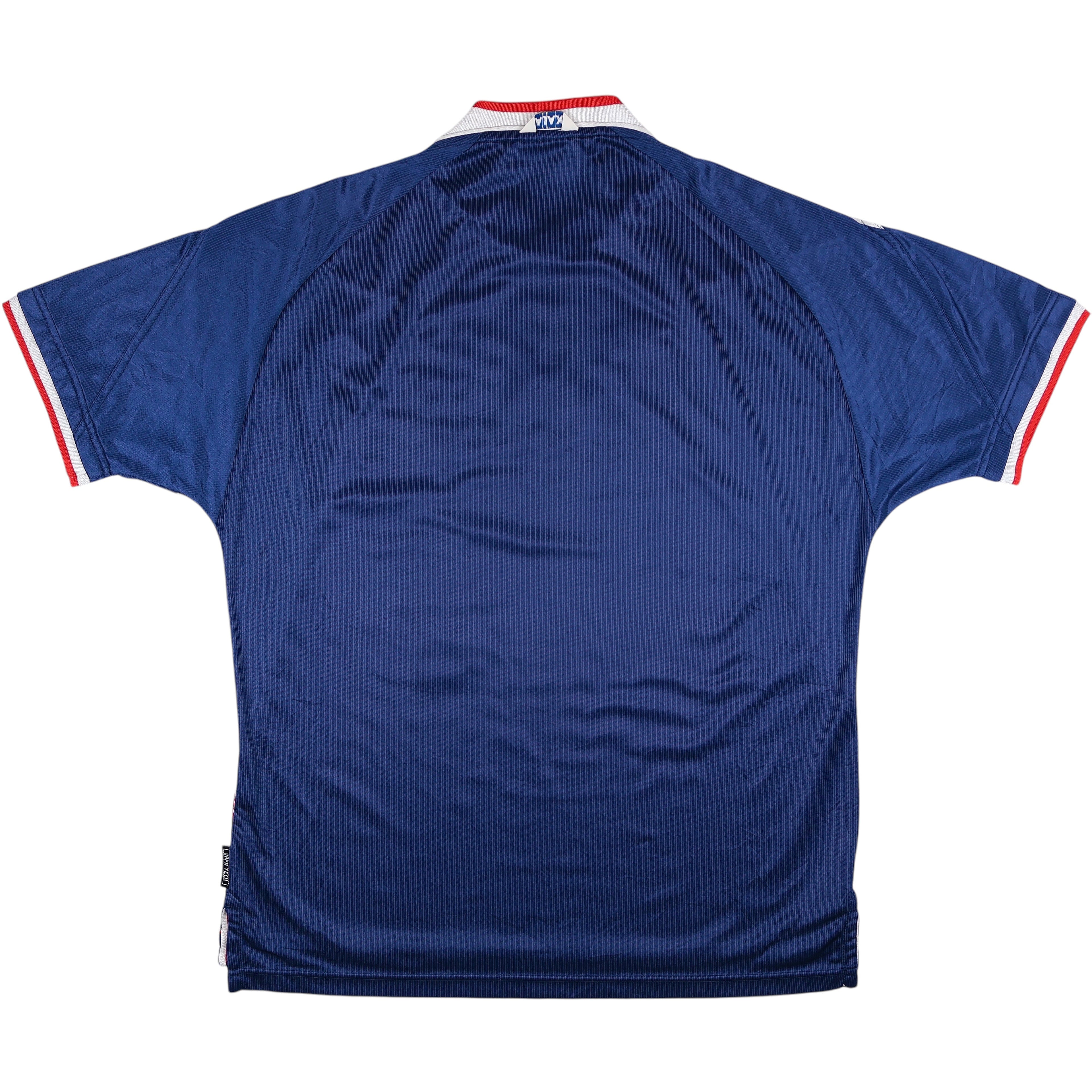 1999-00 Ajax Away Jersey | Umbro| Added Time Kits Vintage Soccer Jersey Shop