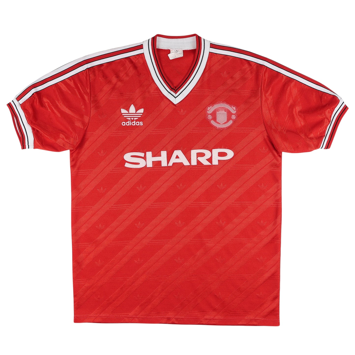 1986-88 Manchester United Home Jersey - (L)