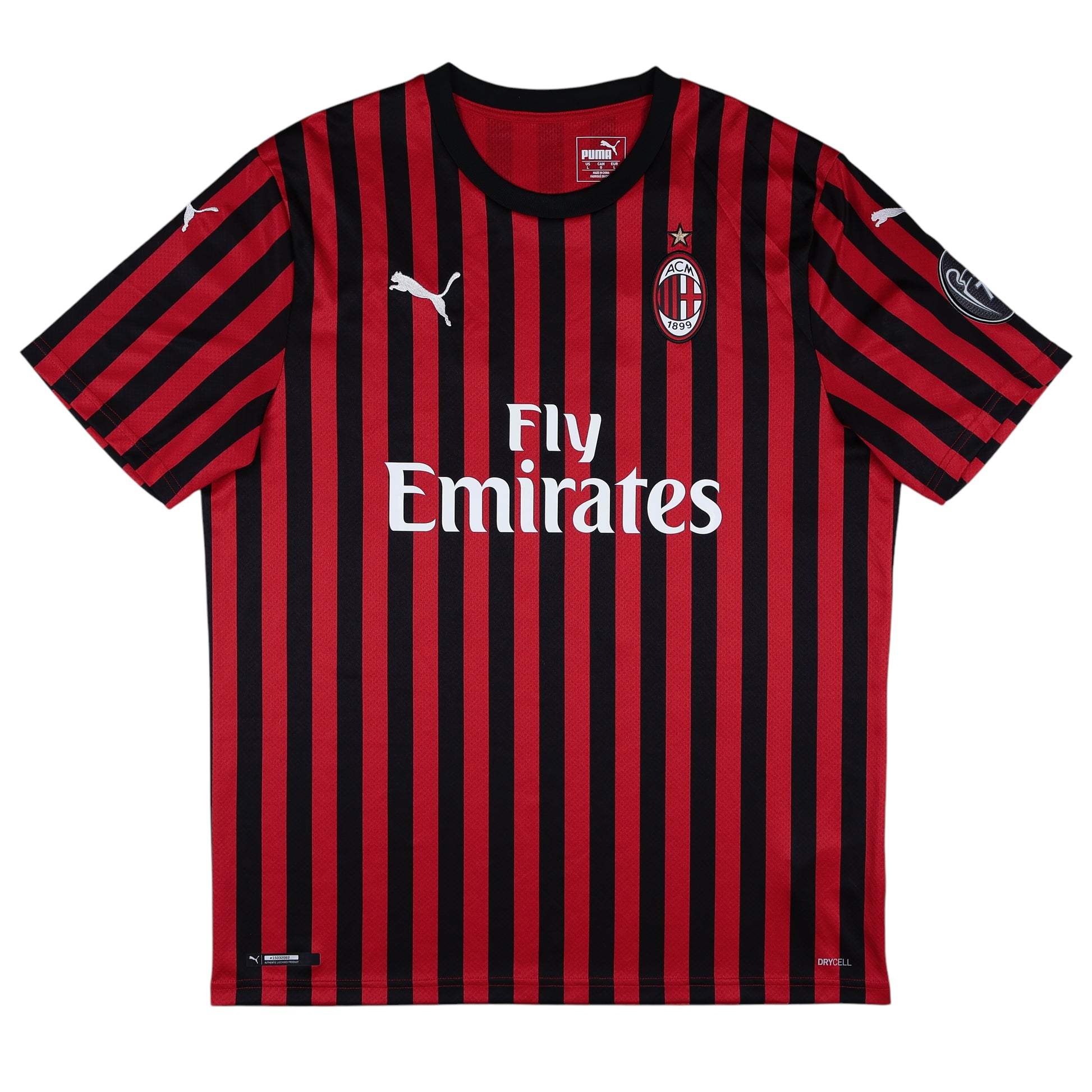 2019-20 AC Milan Home Paqueta Signed Jersey NWT - (L) | Football Shirt Union | Vintage Soccer Jersey Shop