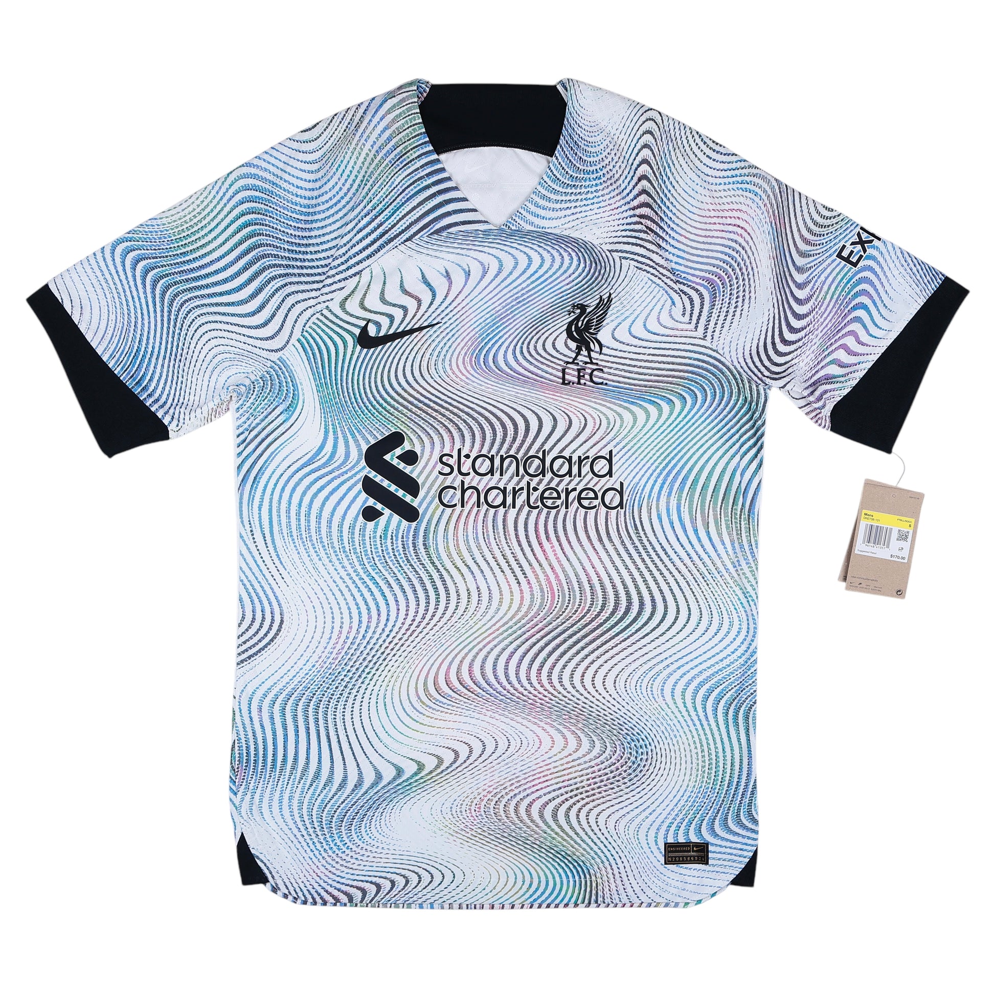 2022-23 Liverpool Salah Away Player Version Jersey W/ Tags - (S) | Football Shirt Union | Vintage Soccer Jersey Shop