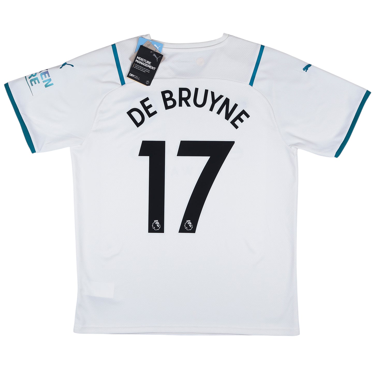 2021-22 Manchester City De Bruyne Away Jersey - (L) | Football Shirt Union | Vintage Soccer Jersey Shop