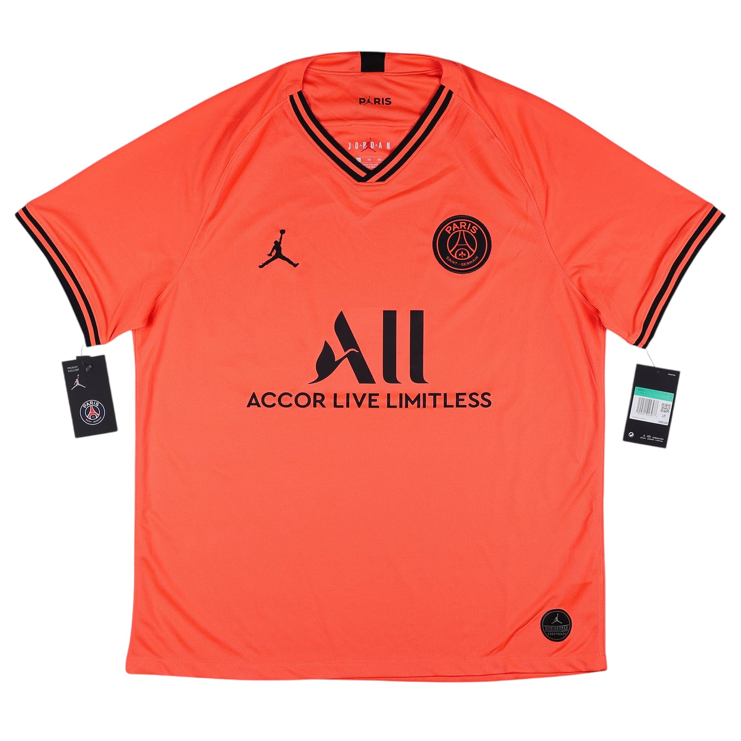 2019-20 PSG Away Jersey NWT - (XL) | Football Shirt Union | Vintage Soccer Jersey Shop