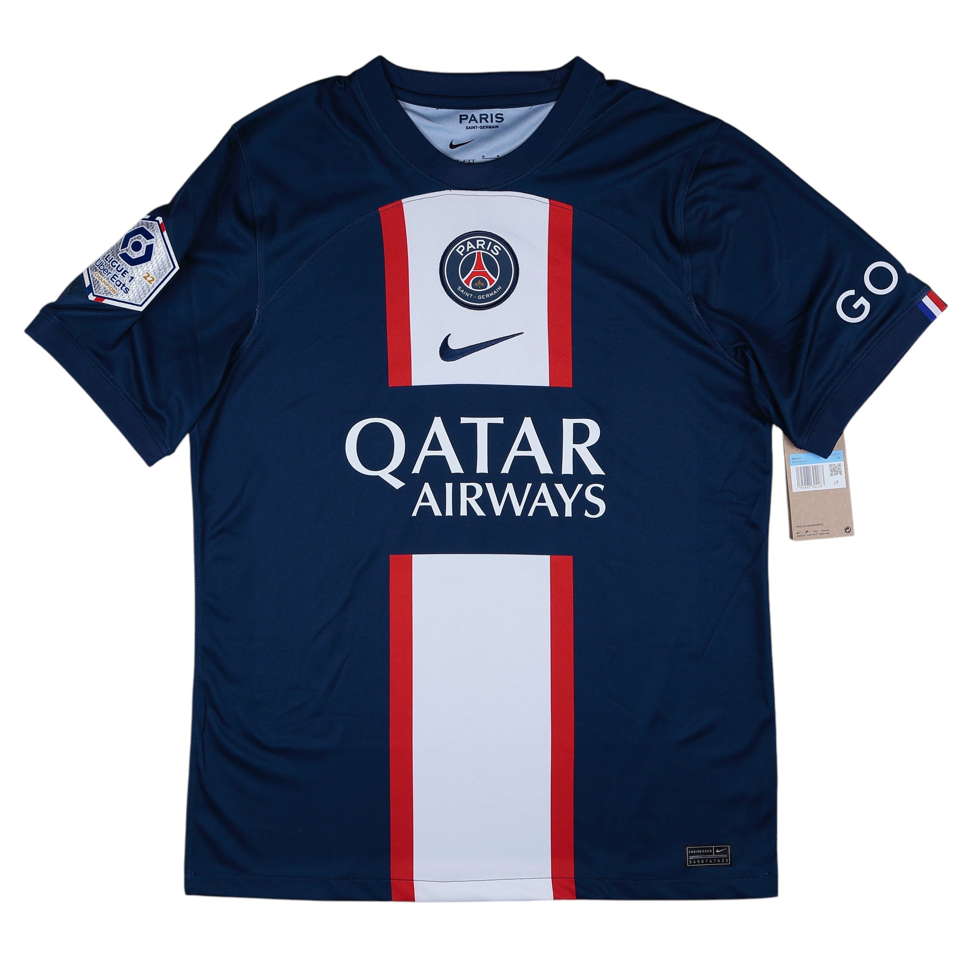 2022-23 PSG Neymar Home Jersey W/ Tags - (M) | Football Shirt Union | Vintage Soccer Jersey Shop