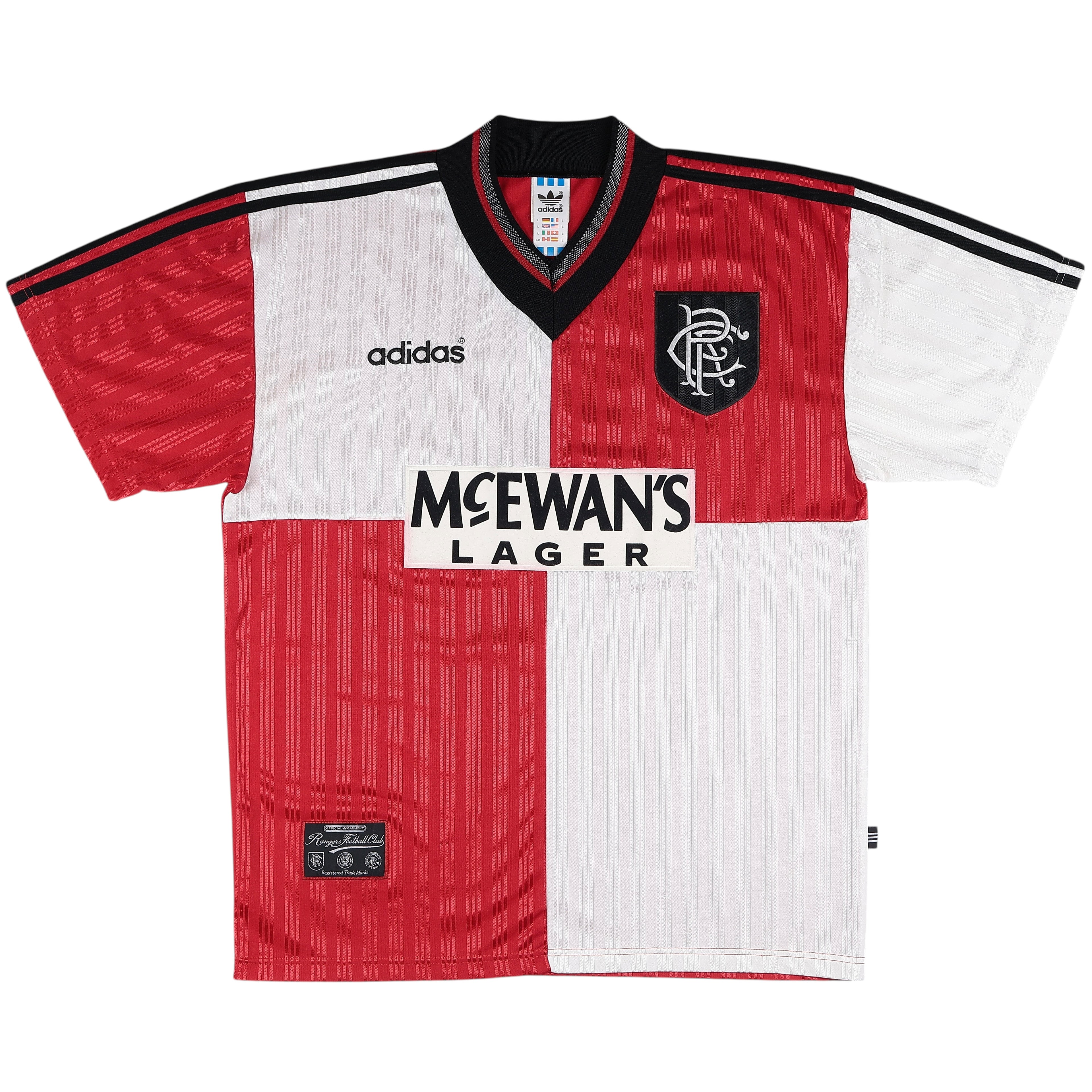 1995-96 Rangers Away Jersey - (L)