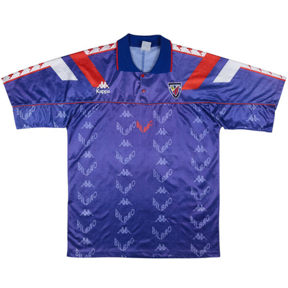 1992-93 Athletic Bilbao Away Jersey #10 - (M) | Kappa| Added Time Kits Vintage Soccer Jersey Shop