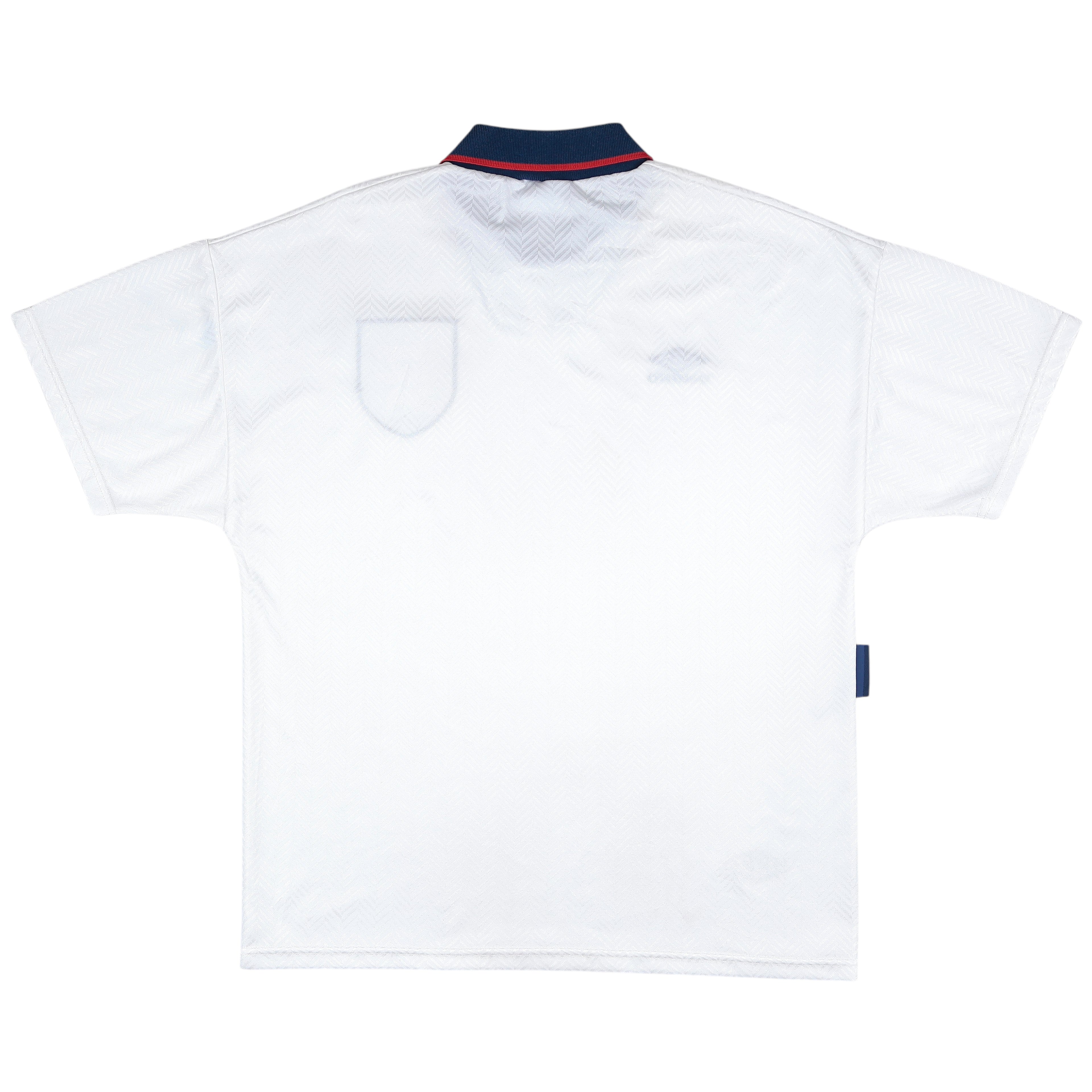 1993-95 England Home Jersey - (L)