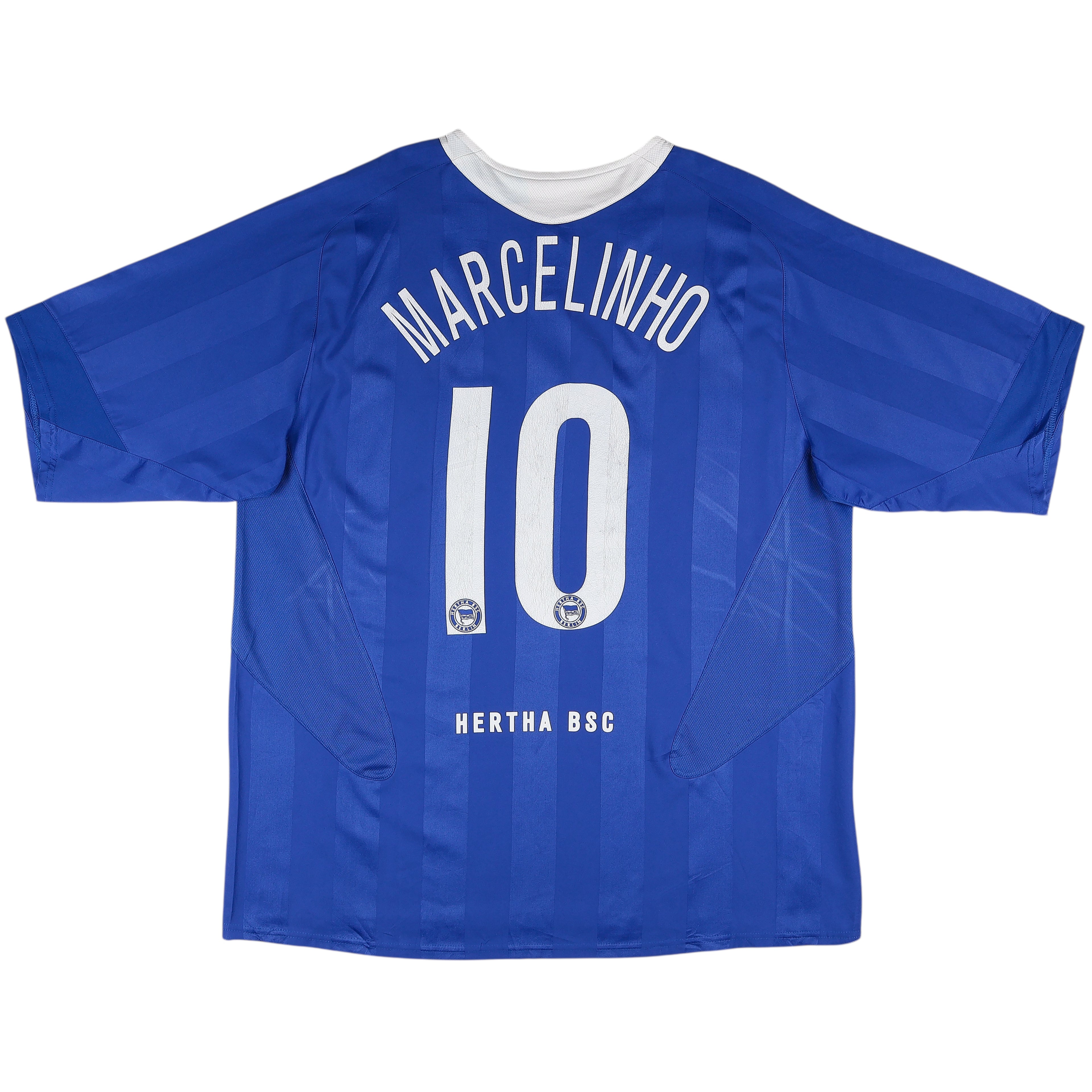 2005-06 Hertha Berlin Marcelinho Home Jersey - (XXL)