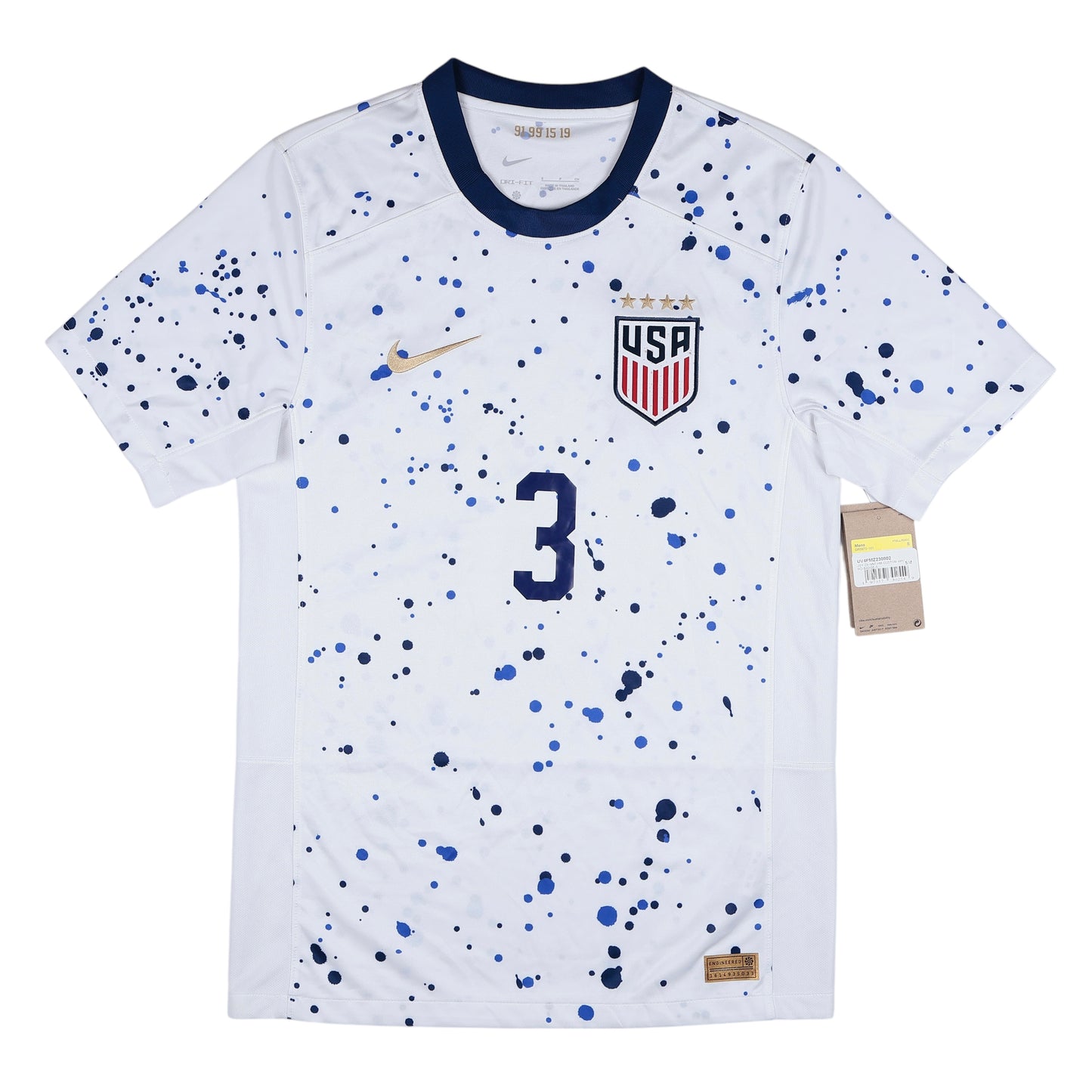 2023-24 USWNT Mewis Home Jersey NWT - (S) | Football Shirt Union | Vintage Soccer Jersey Shop