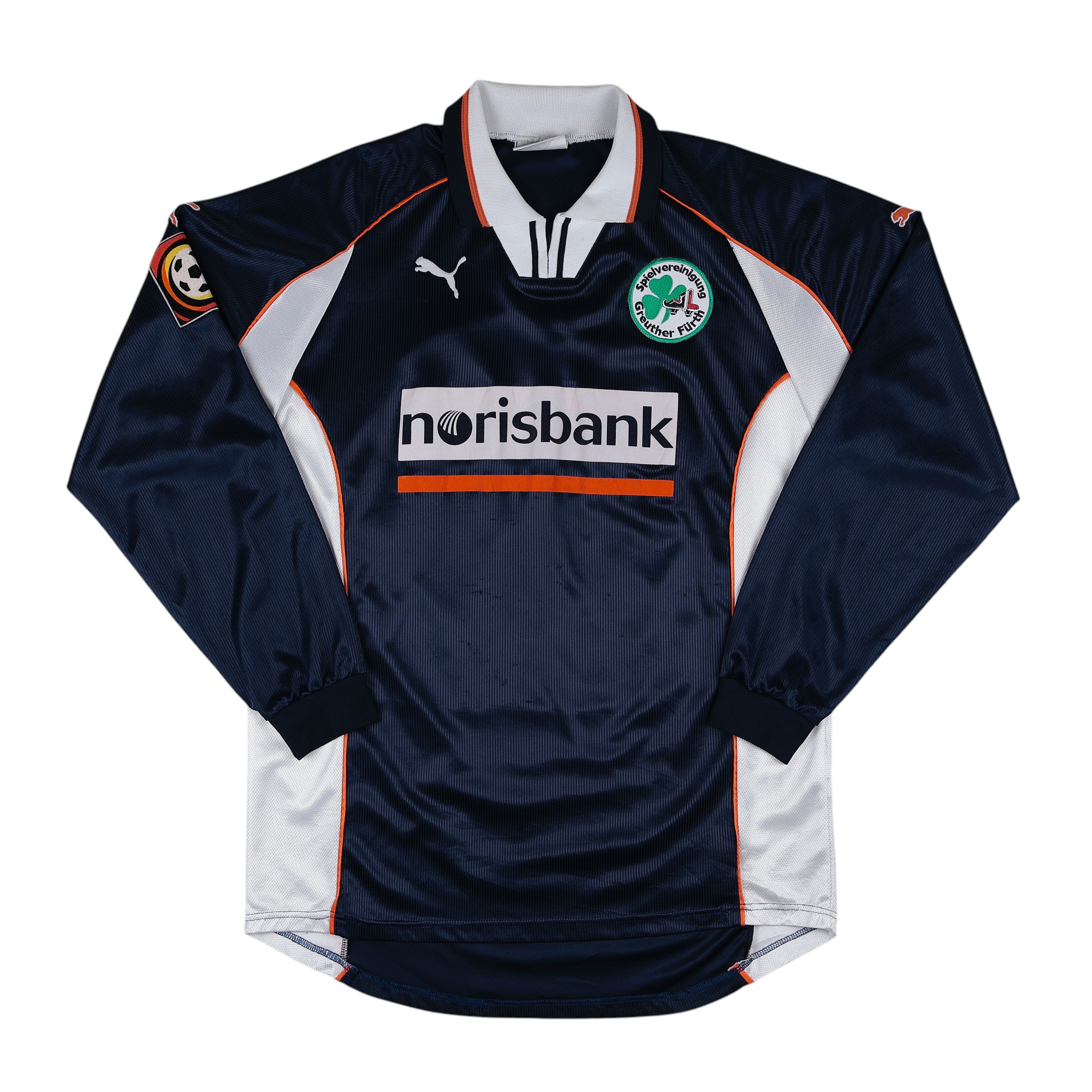 1999-00 Greuther Furth *Match Worn/Issued* Prinzen L/S Away Jersey - (XL)