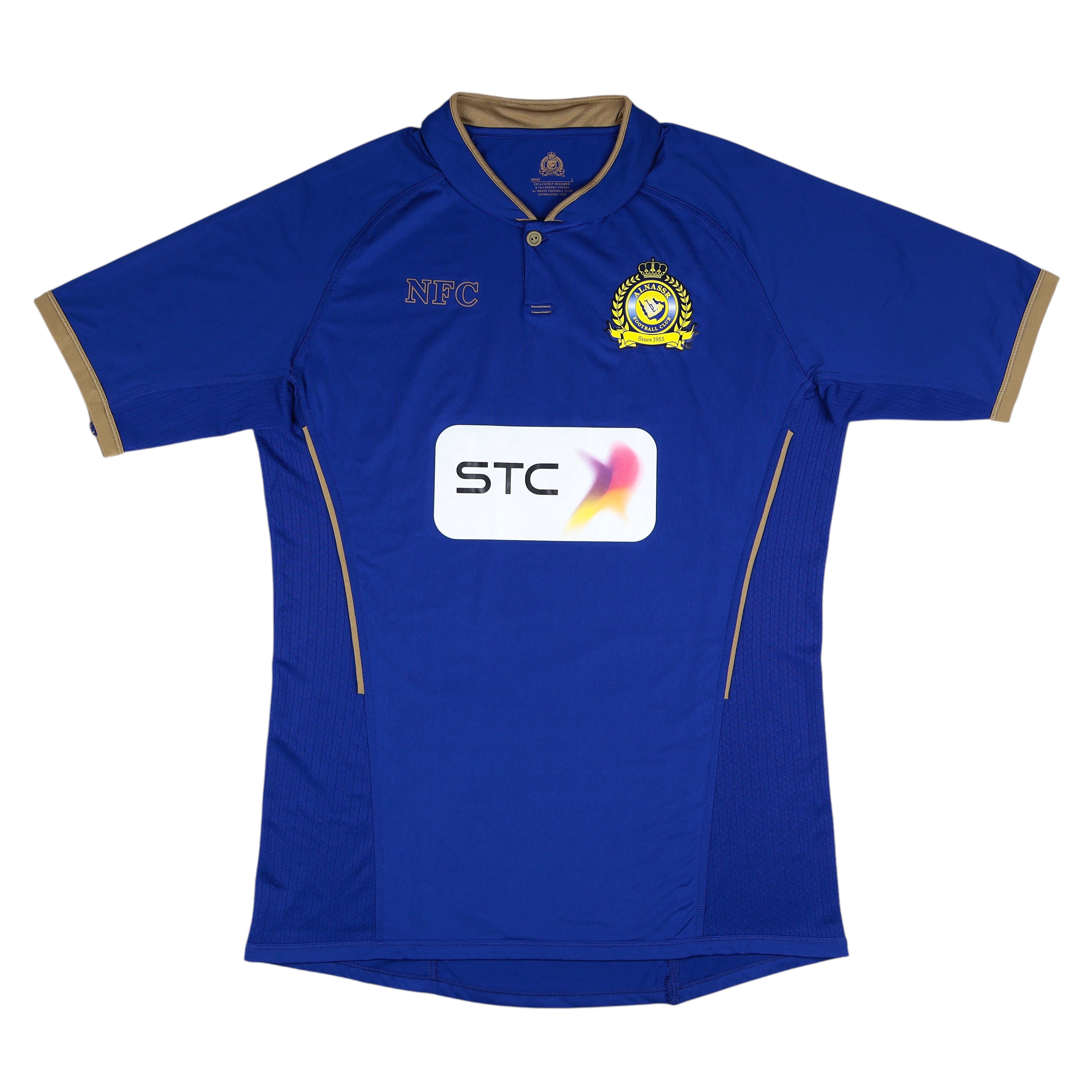 2012-13 Al Nassr Away Jersey - (L) | Sporta| Added Time Kits Vintage Soccer Jersey Shop