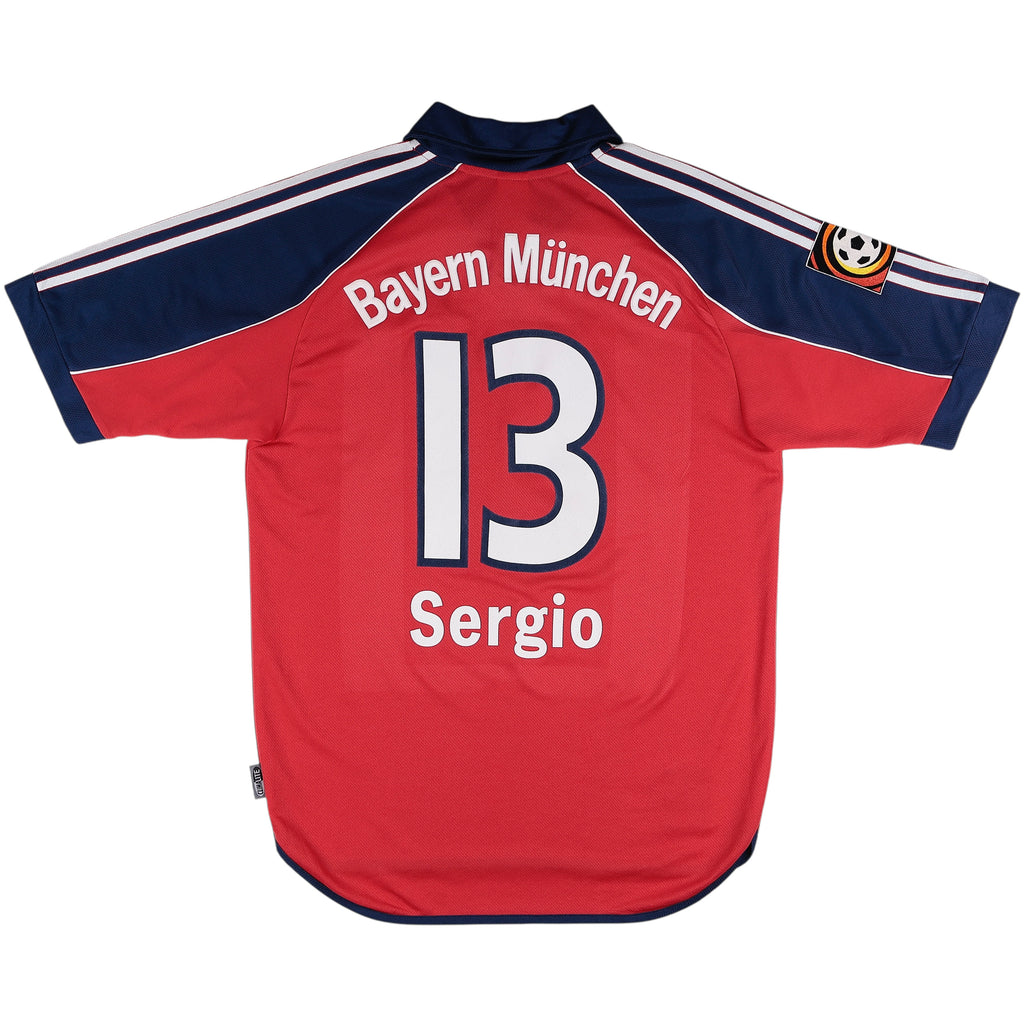1999-01 Bayern Munich Sergio Home Jersey - (S)