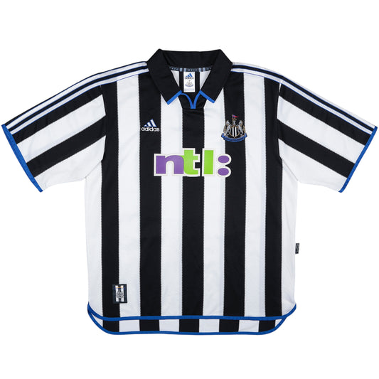 2000-01 Newcastle United Home Shirt | Adidas| Added Time Kits Vintage Soccer Jersey Shop