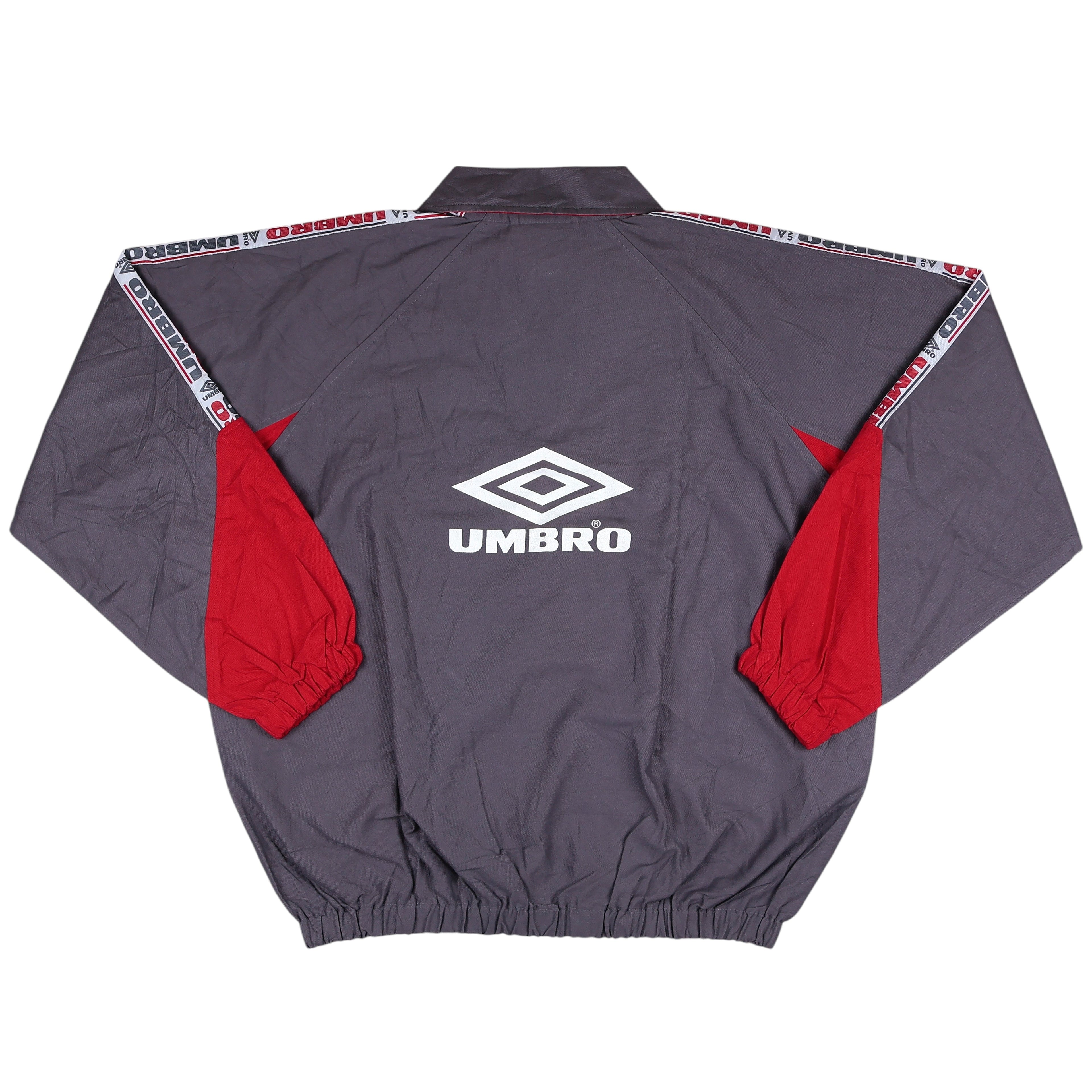 1998-99 Sevilla Training Jacket *w/tags* - (XL) | Umbro| Added Time Kits Vintage Soccer Jersey Shop