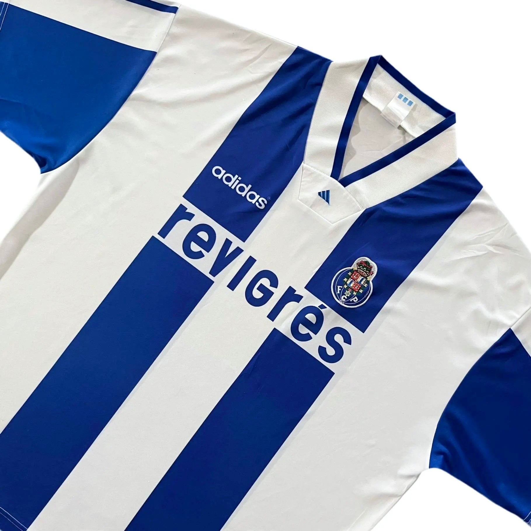 1994-95 Porto Home Jersey - (XXL) | Adidas| Added Time Kits Vintage Soccer Jersey Shop