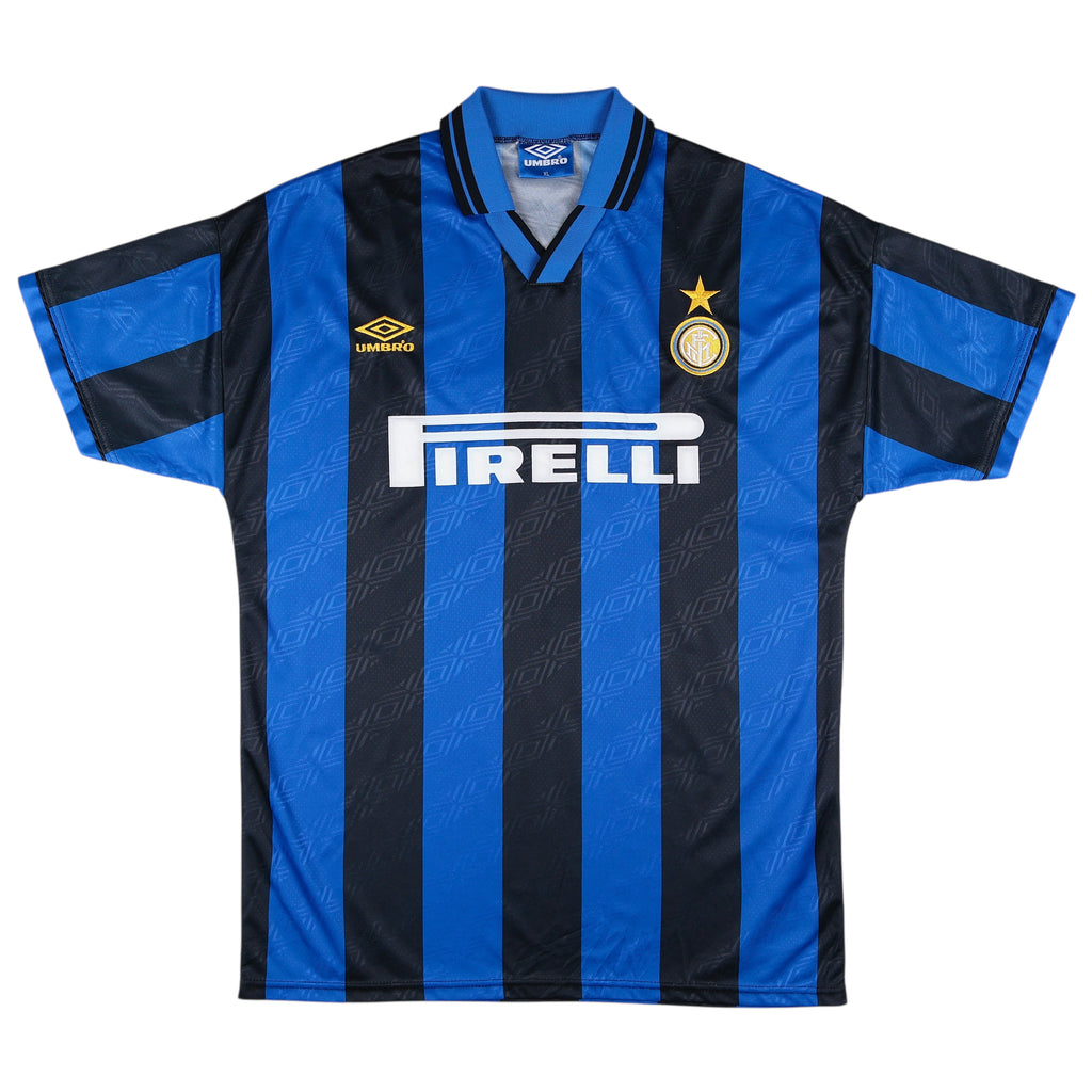 1995-96 Inter Milan Home Jersey #6 - (XL)