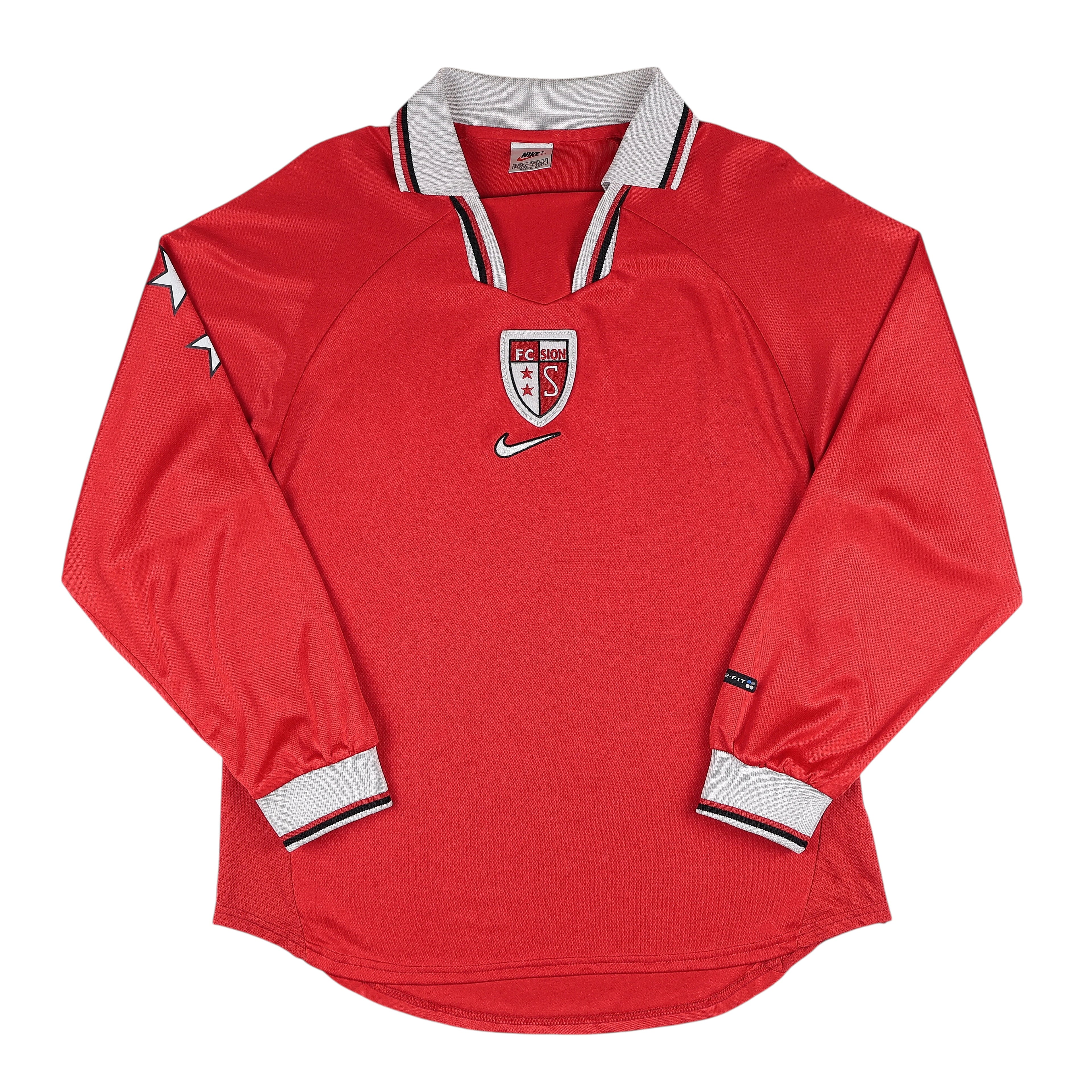 1998-00 FC Sion *Player Issue* L/S Away Jersey - (M)